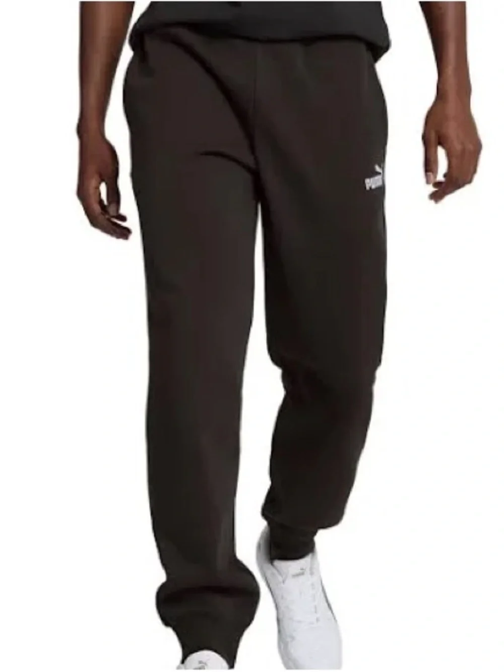 Puma Black Men's Logo Joggers
